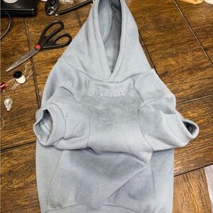 Gray Comfit Hoodie for Pets size XL
